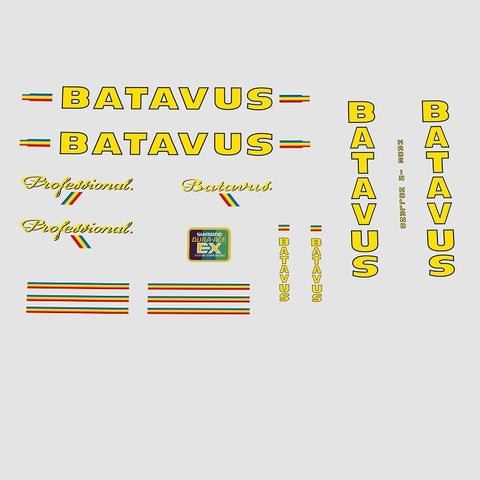 Batavus Bicycle Decals / Stickers