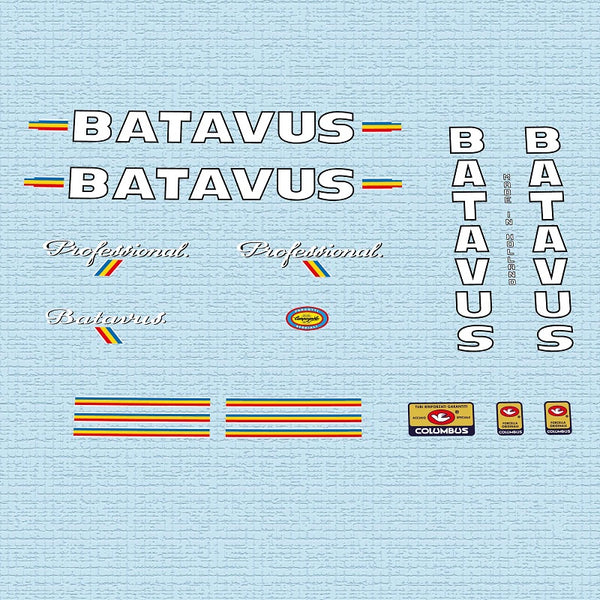 Batavus Set 1-Bicycle Decals