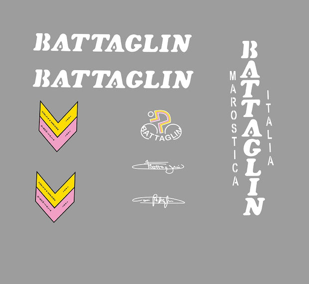 Autocollants de cadre battaglin giro d'italia: Kit stickers châssis Autocollants de cadre battaglin giro d'italia: Kit stickers châssis