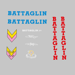 Battaglin Set 205-Bicycle Decals