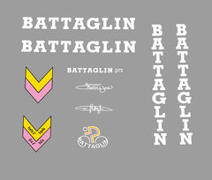 Battaglin Set 22-Bicycle Decals