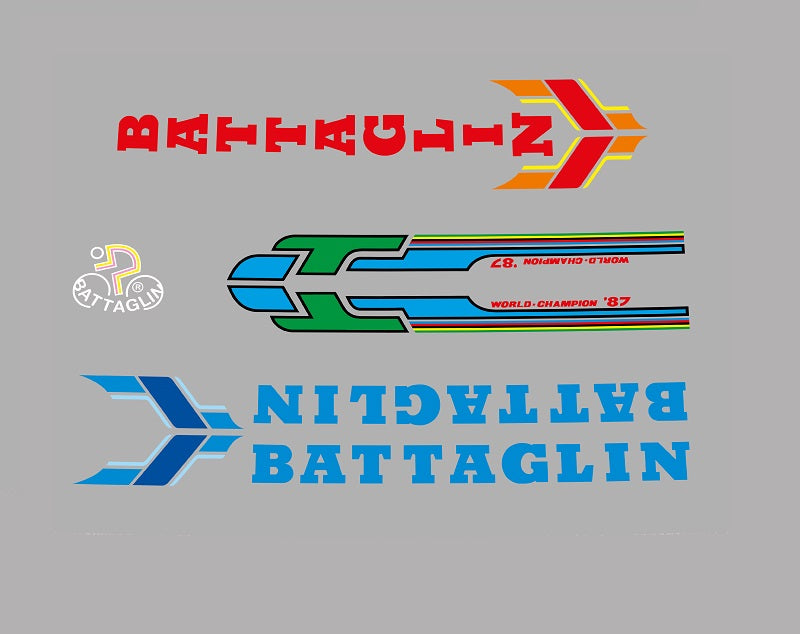 Battaglin Set 30-Bicycle Decals