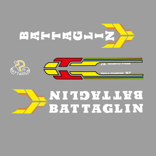 Battaglin Set 305-Bicycle Decals