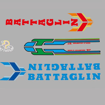 Battaglin Set 30-Bicycle Decals