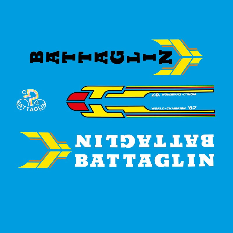 Battaglin Set 310-Bicycle Decals