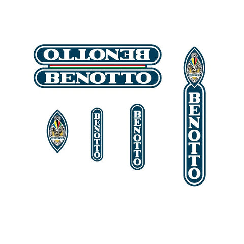 Benotto Bicycle Decals / Stickers