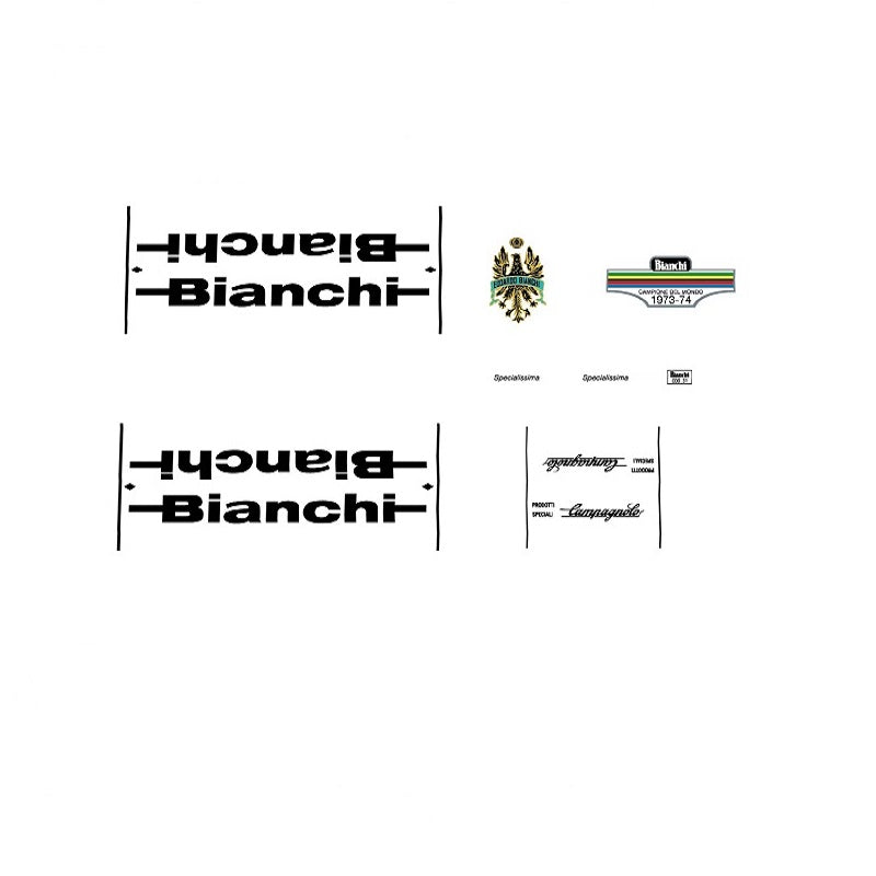 1970s Bianchi Specialissima Bicycle Decals