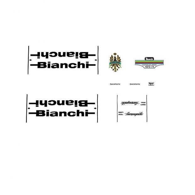 1970s Bianchi Specialissima Bicycle Decals