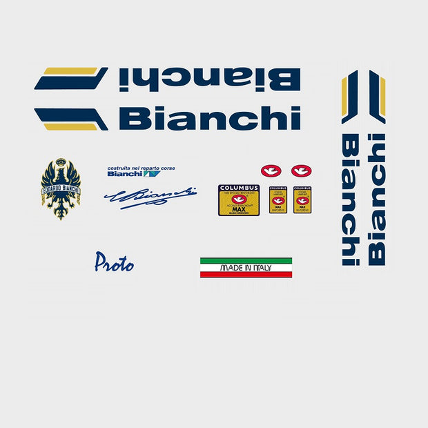 1980s Bianchi Proto Bicycle Decals