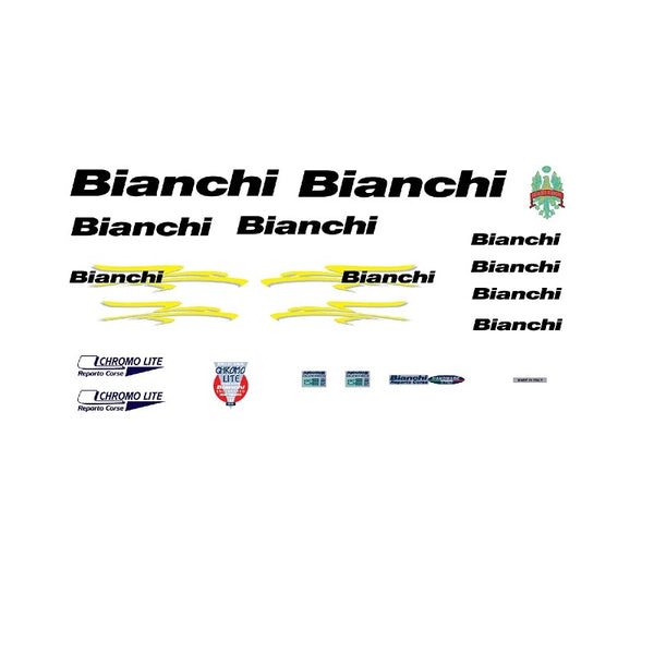 1990s Bianchi bicycle decals