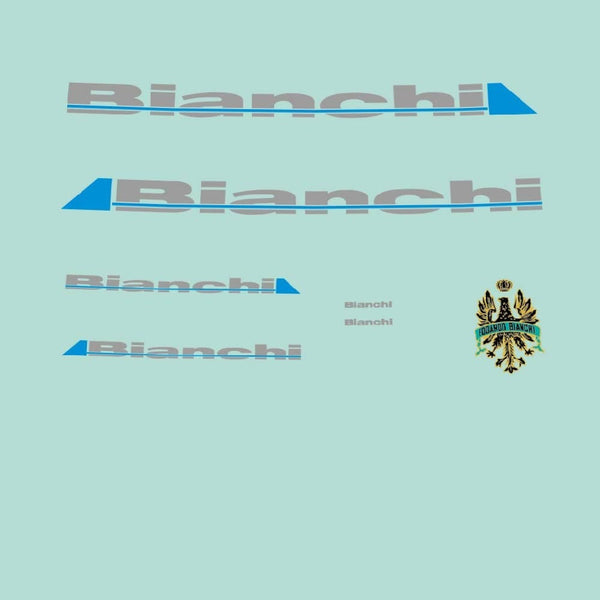 1980s Bianchi bicycle decals