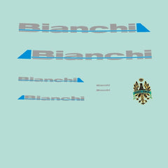 1980s Bianchi bicycle decals
