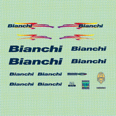 Bianchi Bicycle Decals - Early 2000s