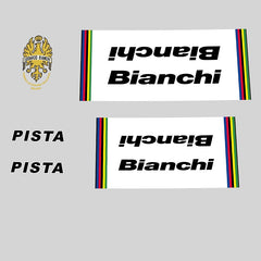 Bianchi Pista Bicycle Decals / Stickers