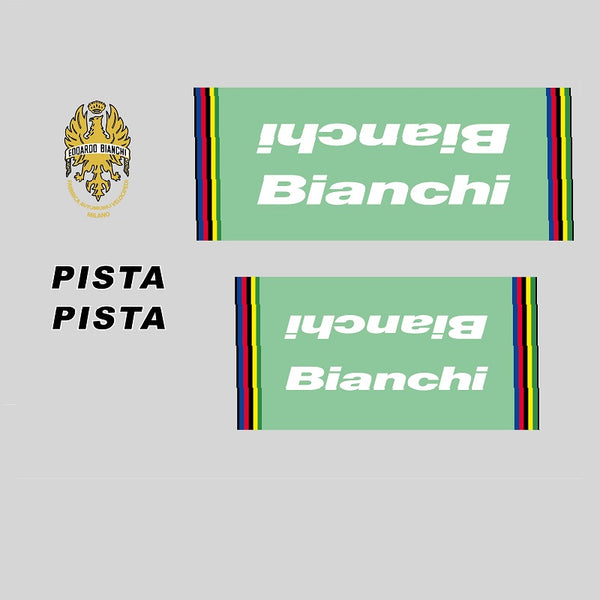 Bianchi Pista Bicycle Decals