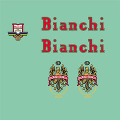 Bianchi 1953 Bicycle Decals