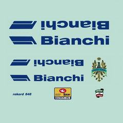 Bianchi Set 810-Bicycle Decals