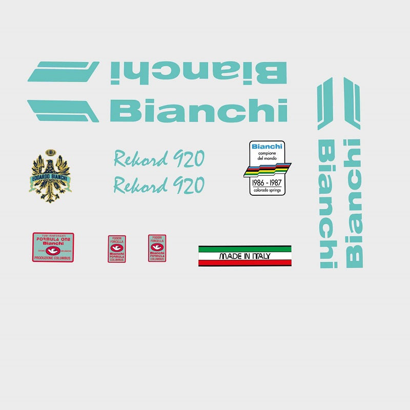 Bianchi SET 870-Bicycle Decals