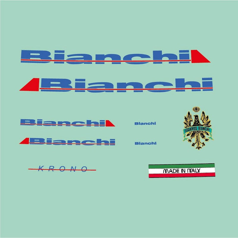 Bianchi Krono Bicycle Decals