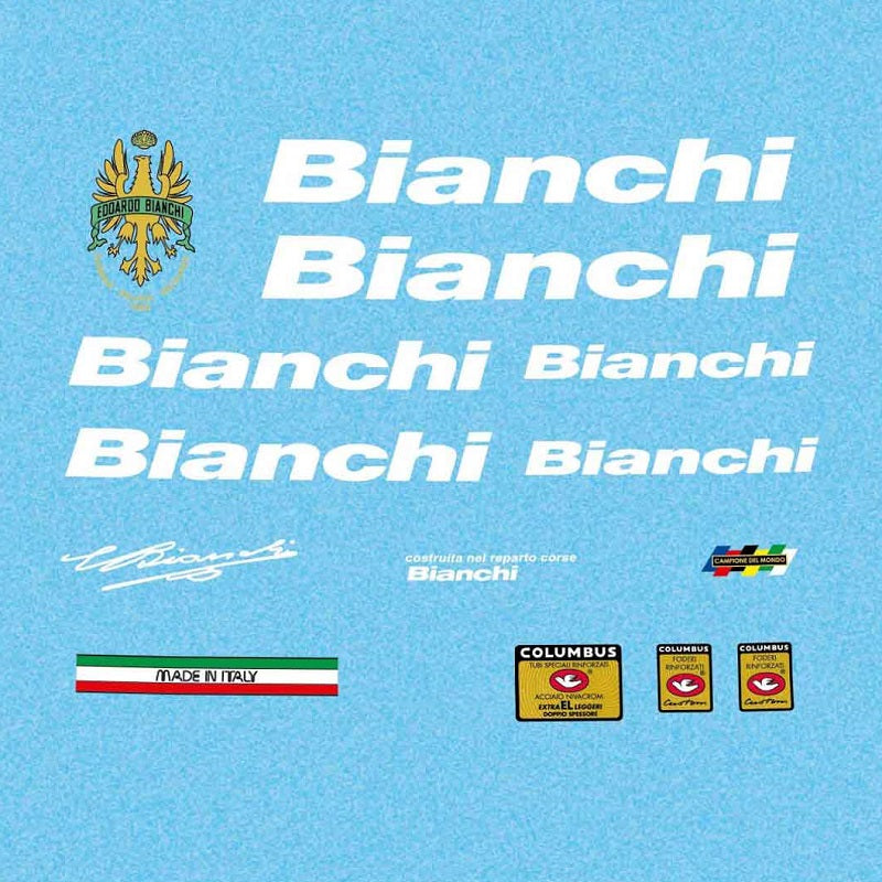 Bianchi EL Reparto Corse Bicycle Decals