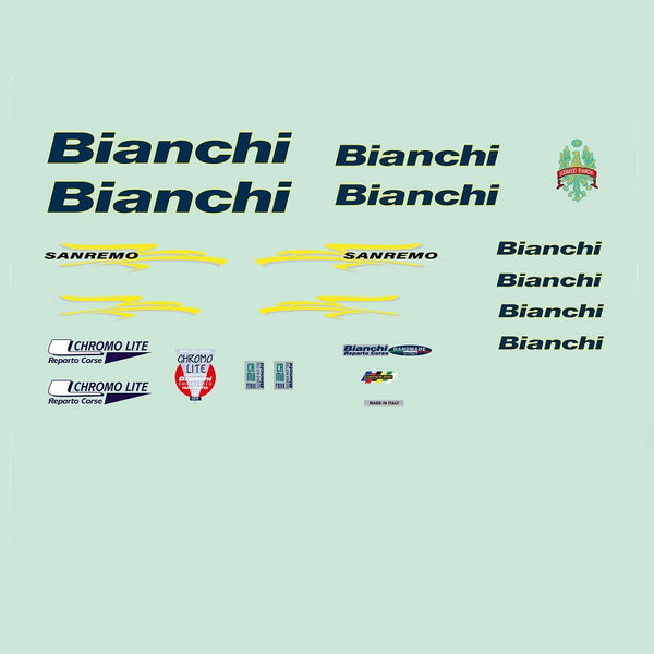Bianchi Set 990-Bicycle Decals