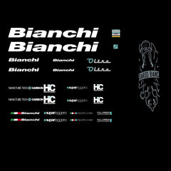 Bianchi SET 6000-Bicycle Decals