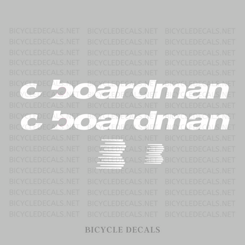 Boardman Bicycle Decals / Stickers