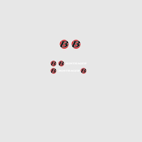 Bontrager Bicycle Component Decals / Stickers