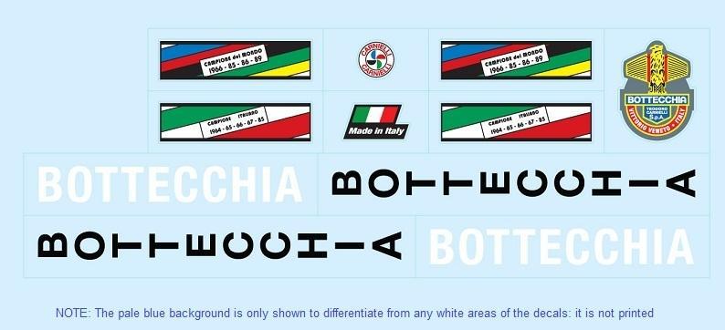 Bottecchia_SET_3-Bicycle Decals