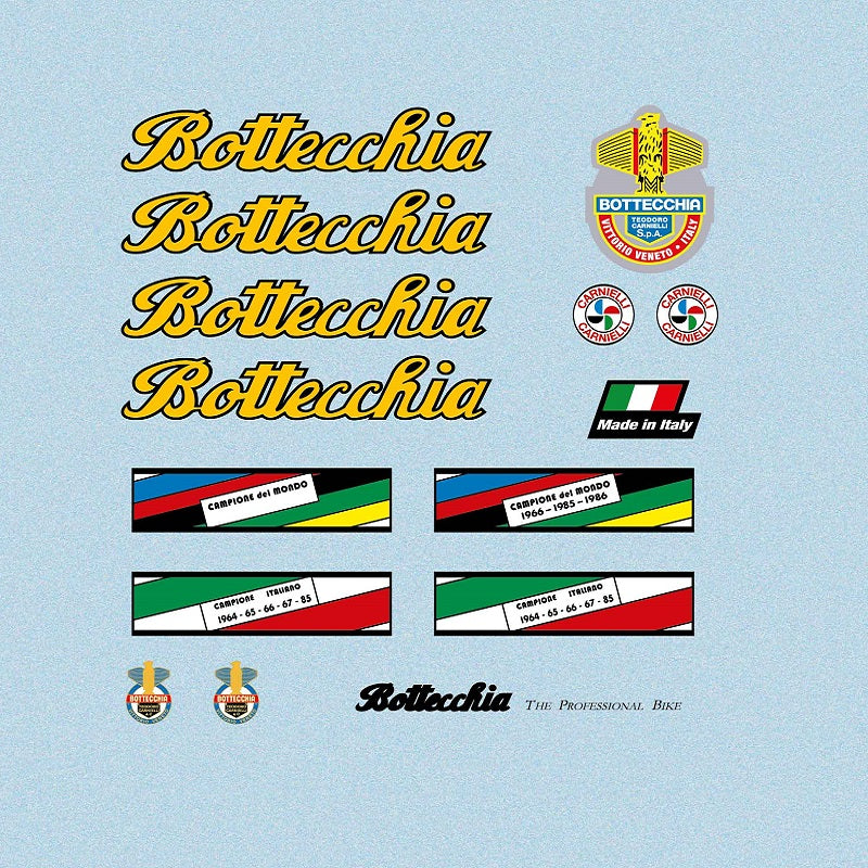 Bottecchia Set 870-Bicycle Decals