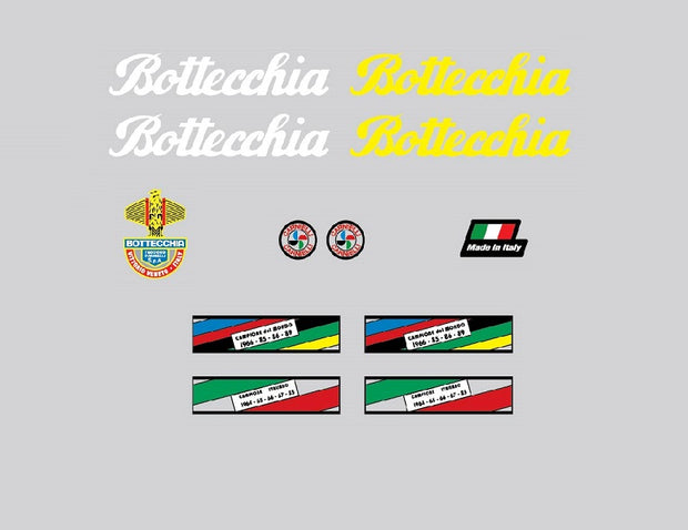 Bottecchia_SET_8-Bicycle Decals