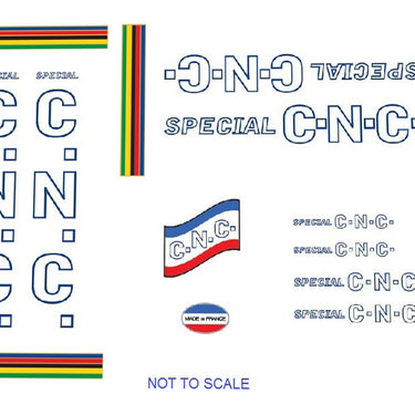 CNC Set 1-Bicycle Decals