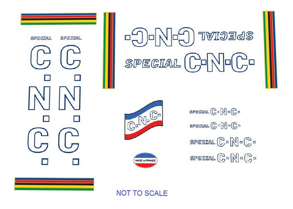CNC Set 1-Bicycle Decals