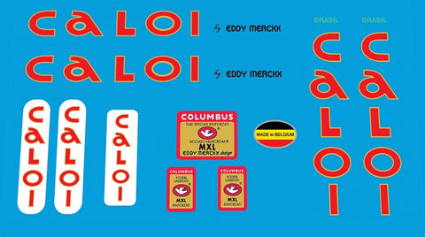 Caloi Bicycle Decals / Stickers