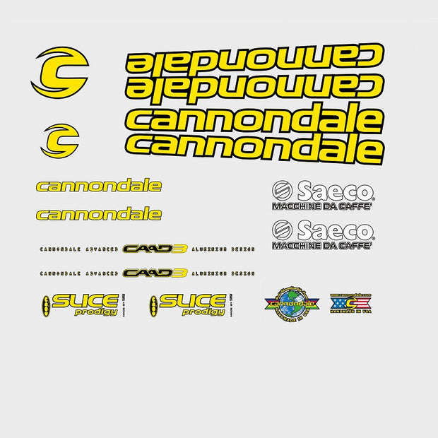 Cannondale SET 2018-Bicycle Decals