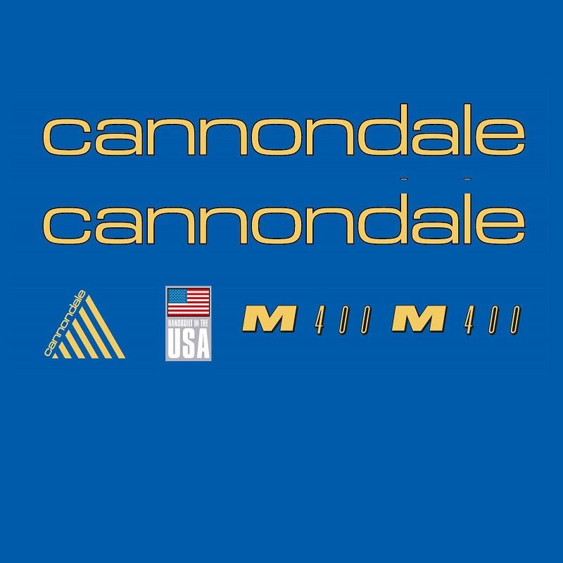 Cannondale M400 MTB Bicycle Decals