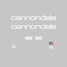 Cannondale Track Bike Decals