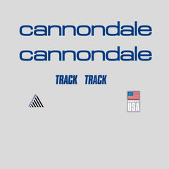 Cannondale Track Bicycle Decals