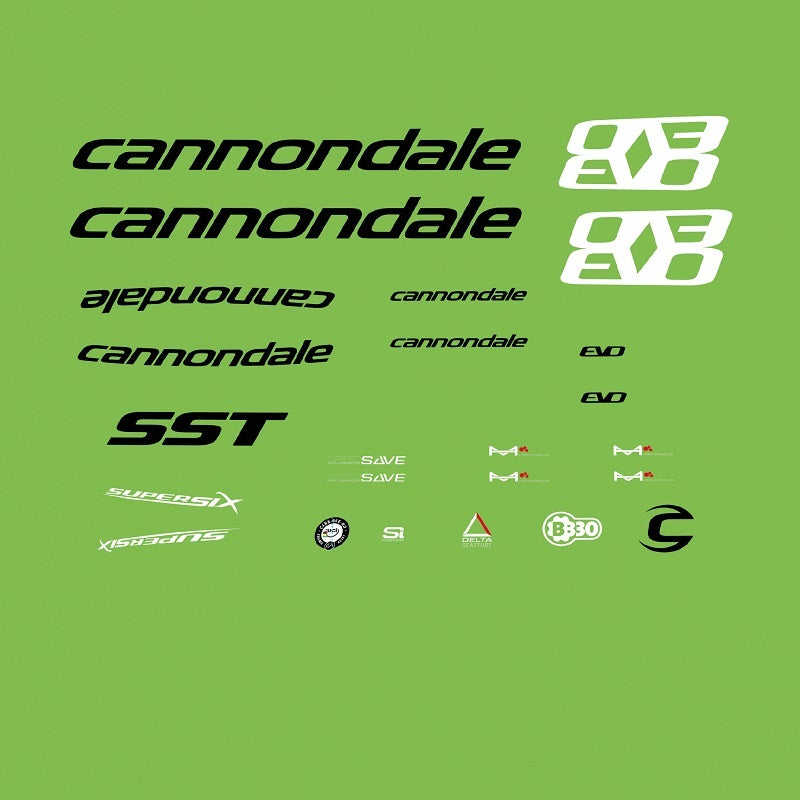Cannondale Supersix EVO Bicycle Decals