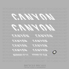 Canyon Set 500-Bicycle Decals