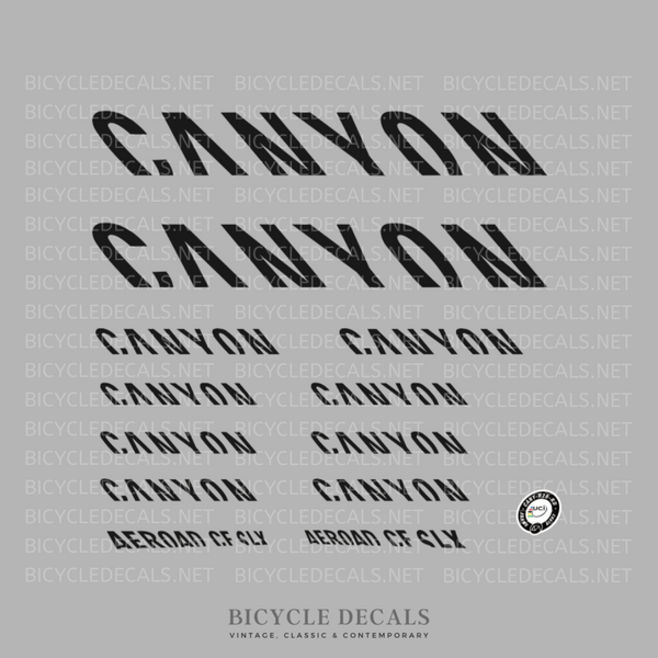 Canyon Set 501-Bicycle Decals
