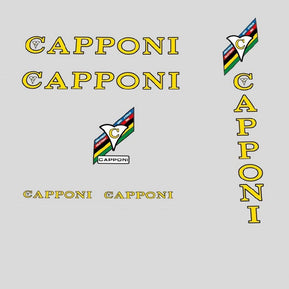 Capponi Set 100-Bicycle Decals
