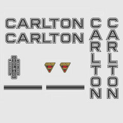 Carlton Bicycle Decals / Stickers