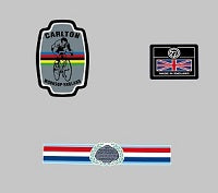 Carlton Set 9020-Bicycle Decals