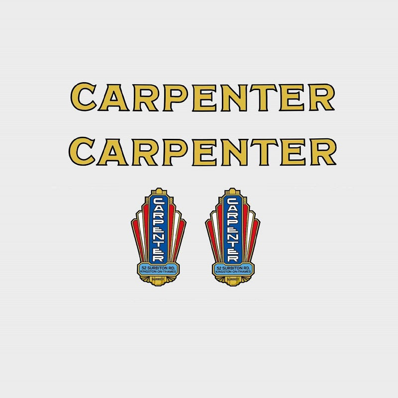 Carpenter Set 500-Bicycle Decals
