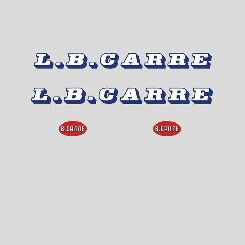 Bernard Carre Bicycle Decals / Stickers
