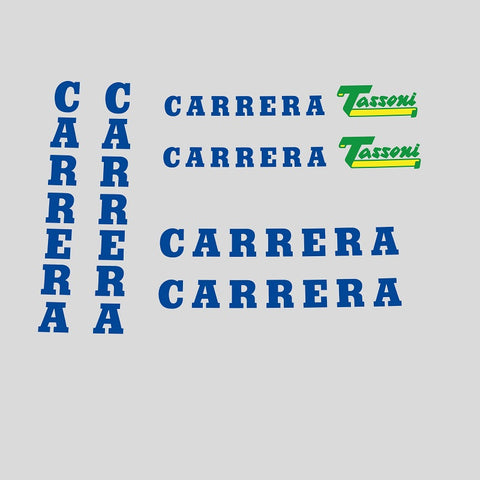 Carrera Bicycle Decals / Stickers