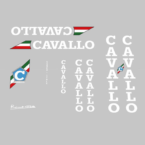 Cavallo Bicycle Decals / Stickers