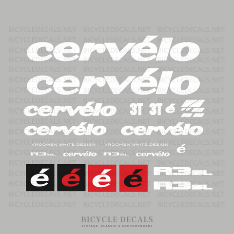 Cervelo Bicycle Decals / Stickers