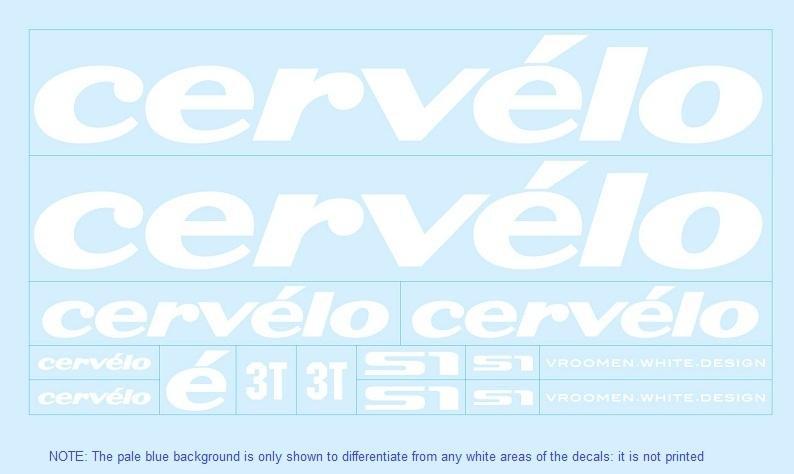 Cervelo SET 2-Bicycle Decals